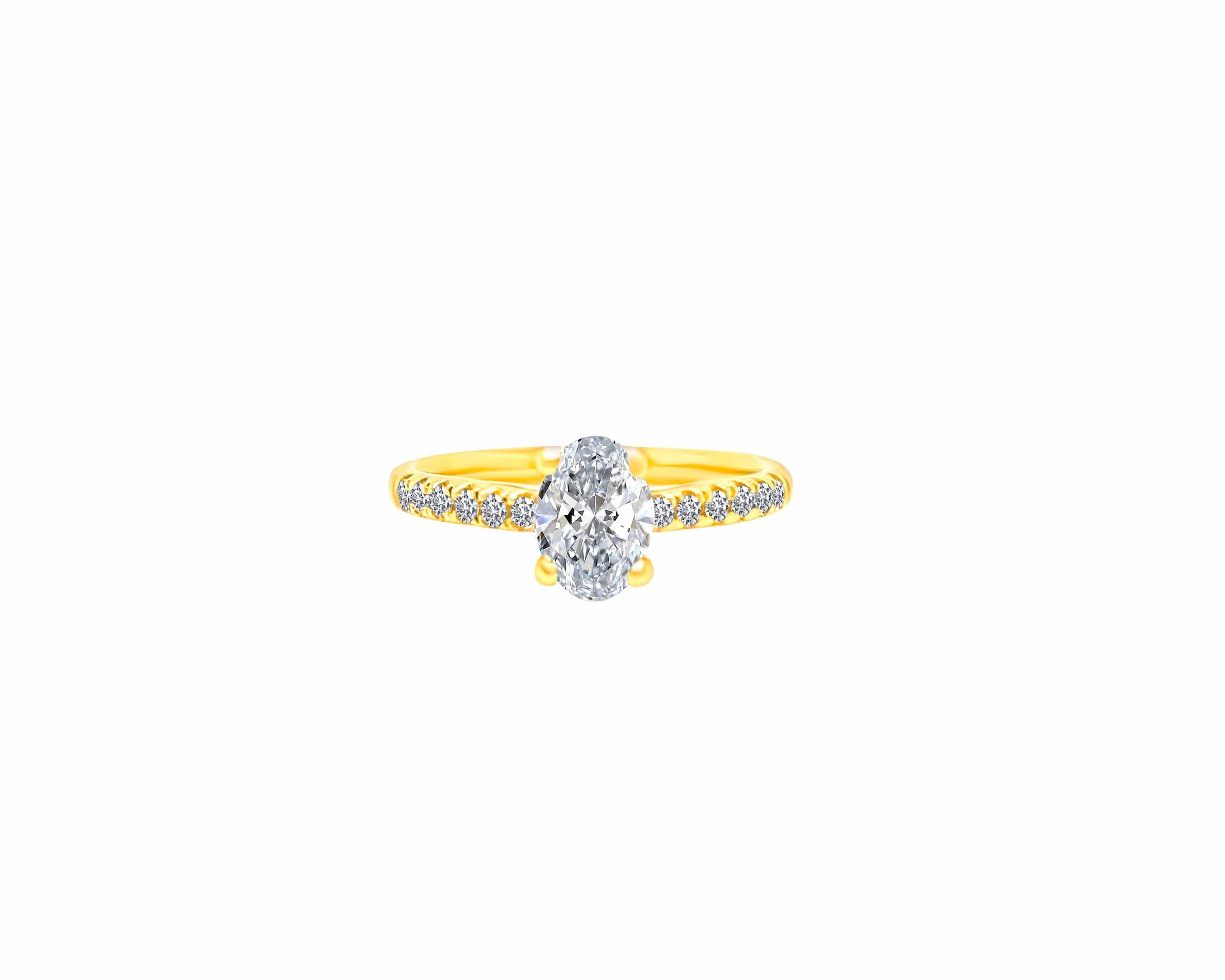 Oval Grace Solitaire Ring