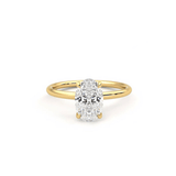 Oval Solitaire Ring