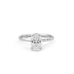 Oval Solitaire Ring