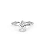 Oval Solitaire Ring