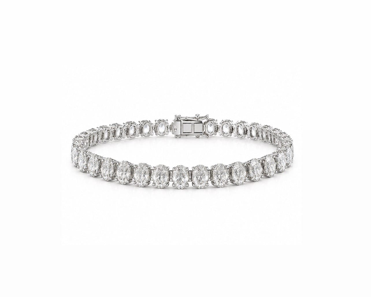 Oval Tennis Bracelet LG
