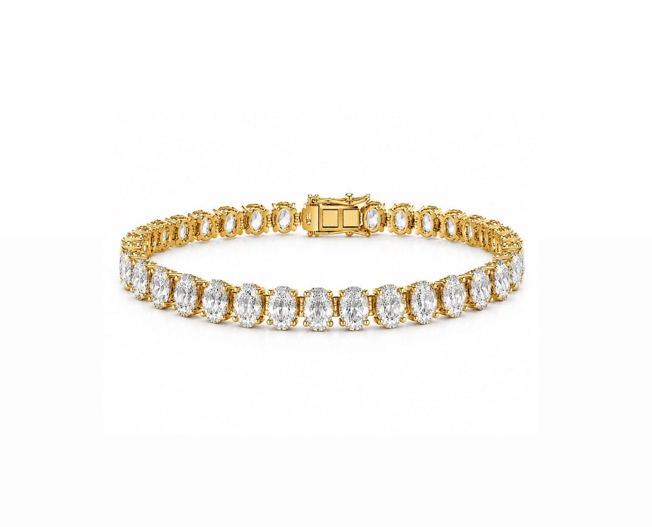 Oval Tennis Bracelet LG