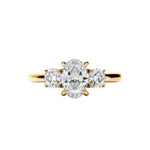 Oval Trilogy Ring