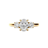 Oval Trilogy Ring