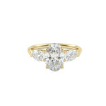 Oval Trilogy Ring LG