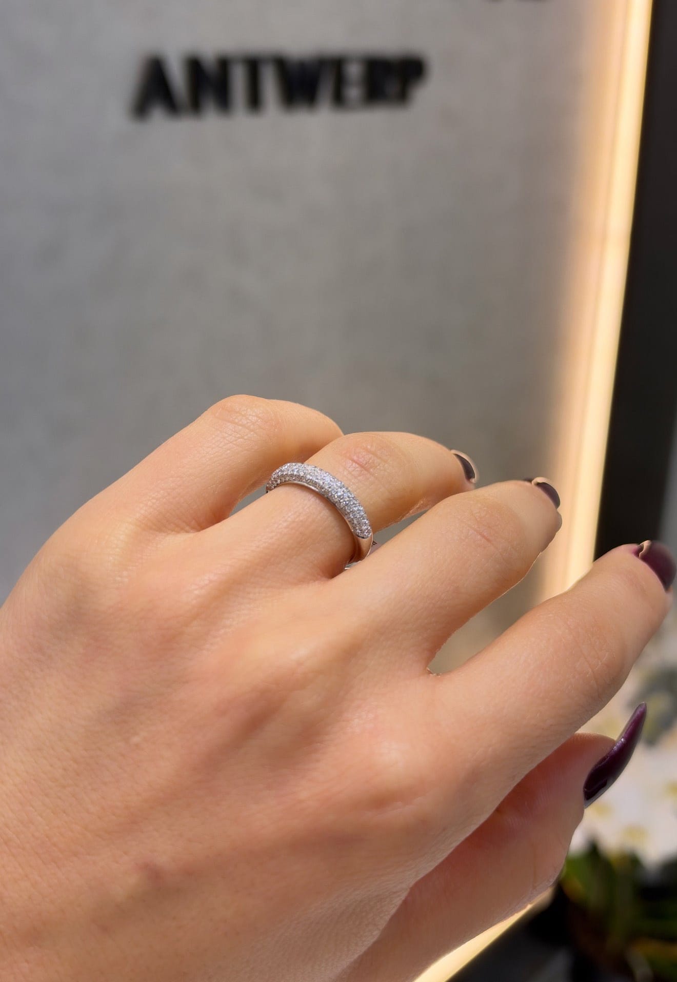 Pave Eternity Ring