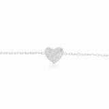 Pavé Heart Bracelet