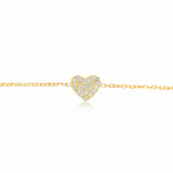 Pavé Heart Bracelet