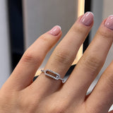 Pave Link Ring