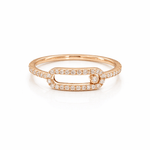 Pave Link Ring