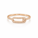 Pave Link Ring