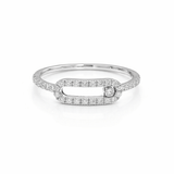 Pave Link Ring