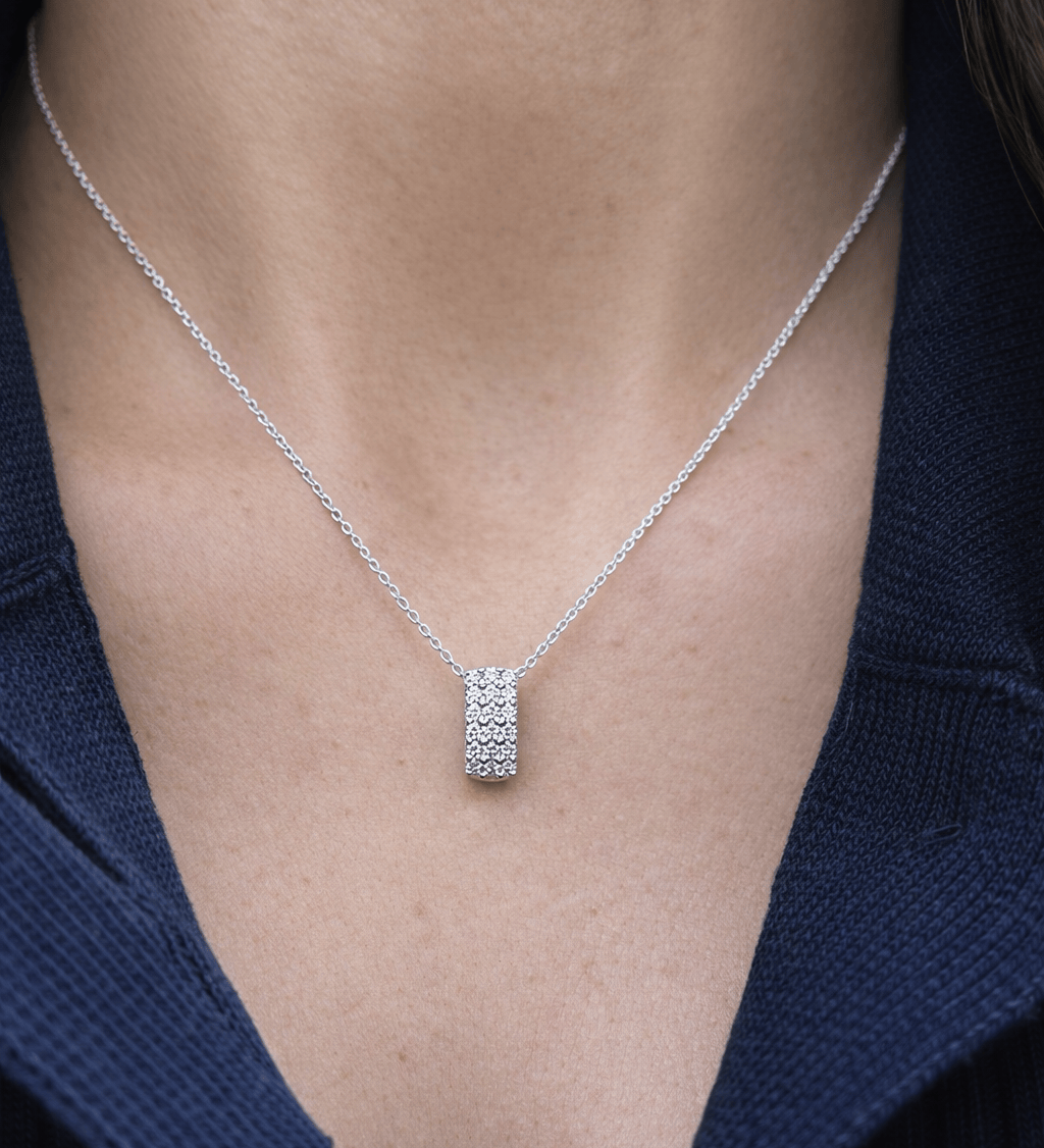 Pavé Love Necklace