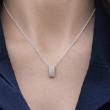 Pavé Love Necklace