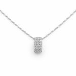 Pavé Love Necklace