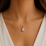 Pear Aura Pendant