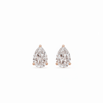 Pear Cut Earstuds LG
