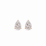 Pear Cut Earstuds LG