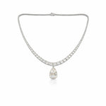 Pear Drop Tennis Collier LG