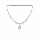 Pear Drop Tennis Collier LG