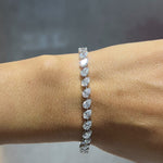 Pear Tennis Bracelet LG