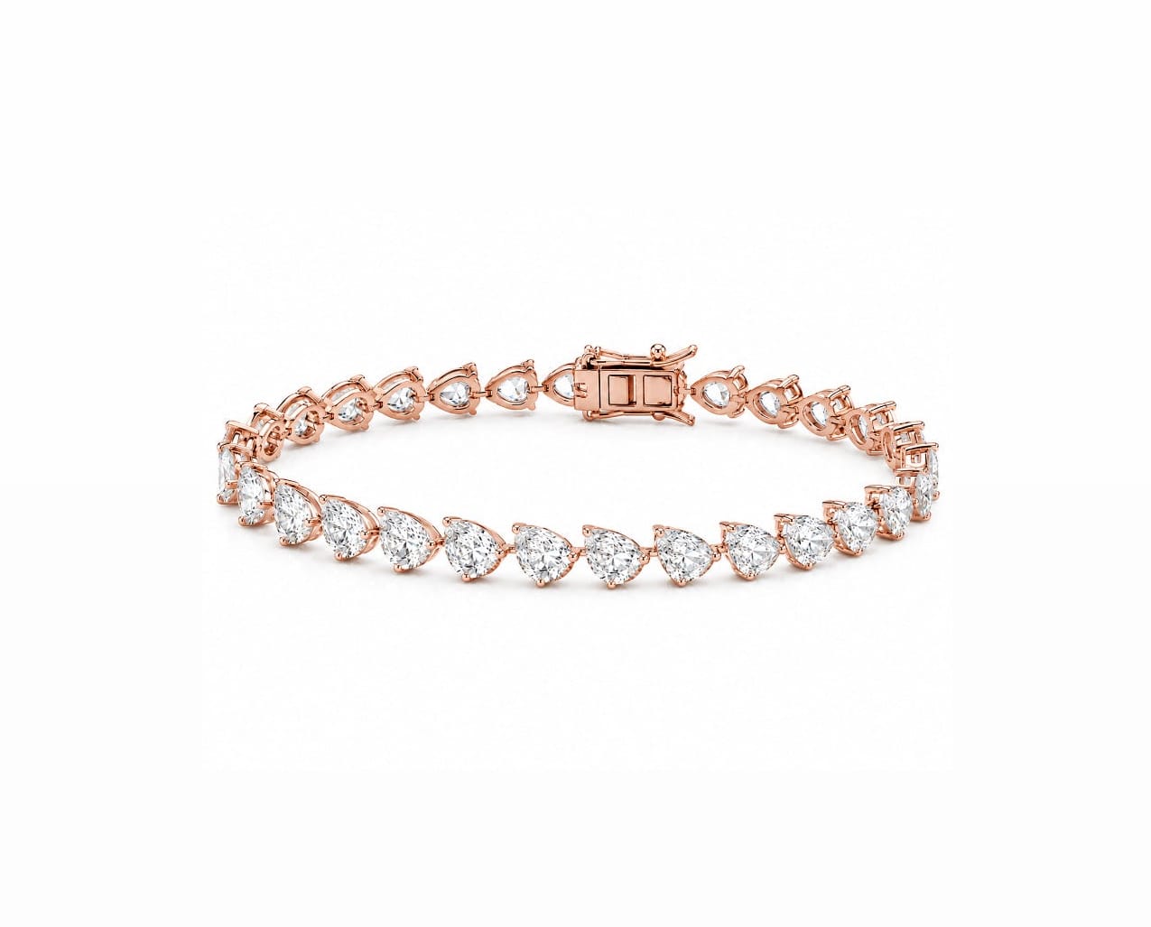 Pear Tennis Bracelet LG