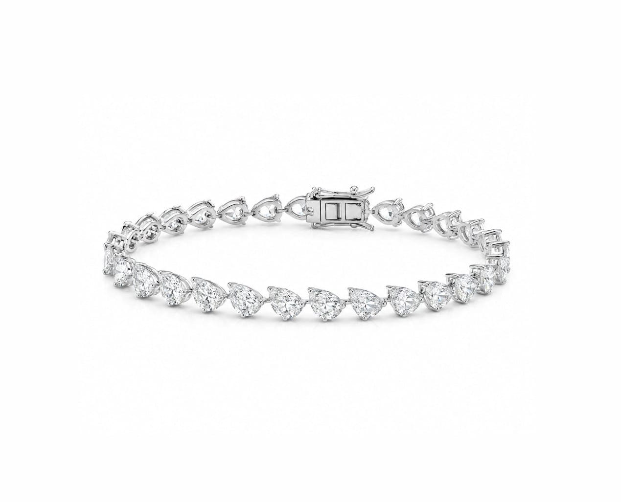 Pear Tennis Bracelet LG