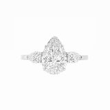 Pear Trilogy Ring LG