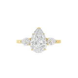 Pear Trilogy Ring LG