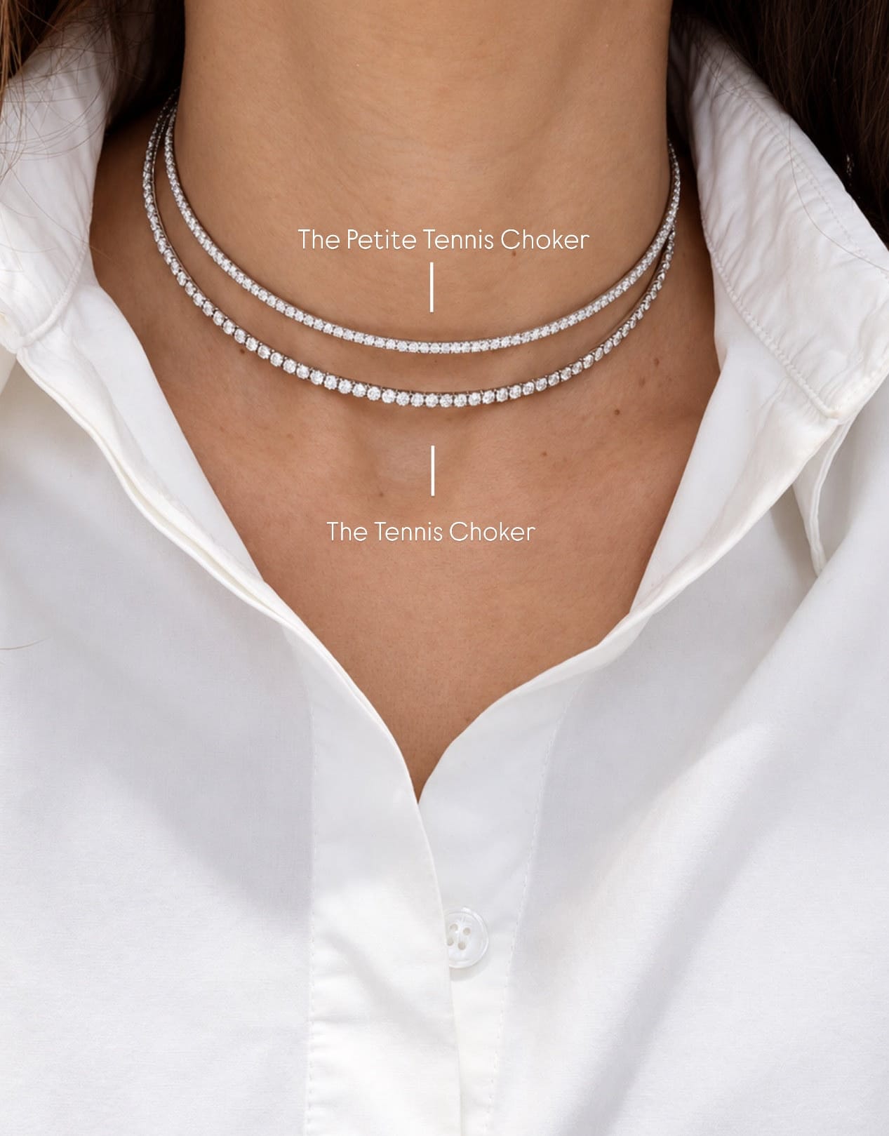 Petite Tennis Choker LG