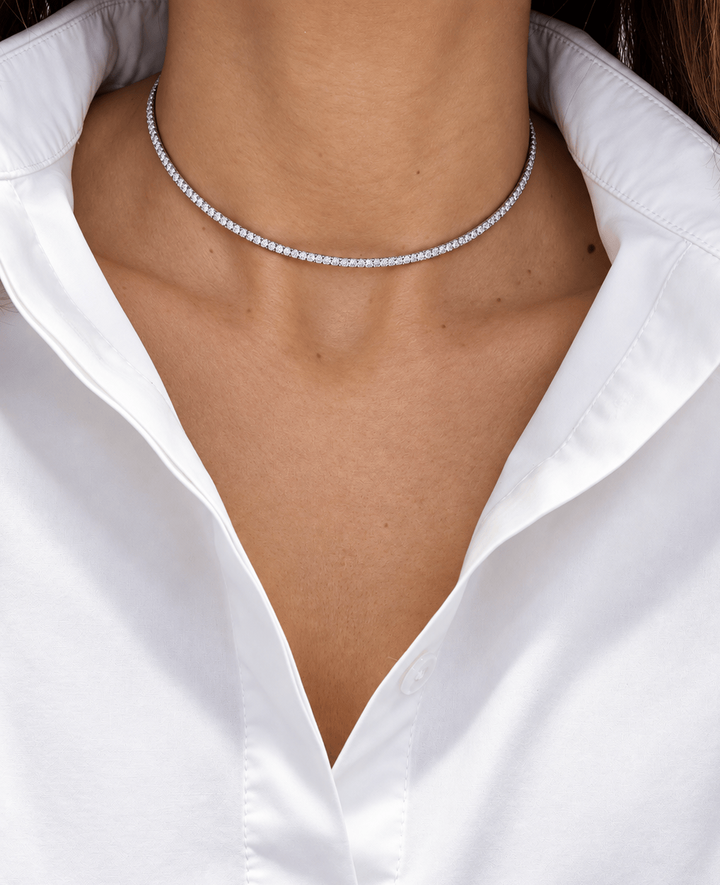 Petite Tennis Choker LG