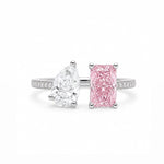 Pink Toi et Moi Ring LG
