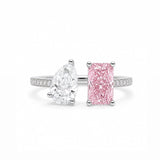 Pink Toi et Moi Ring LG