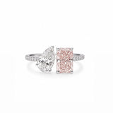 Pink Toi et Moi Ring LG