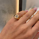 Pinky Signet Ring