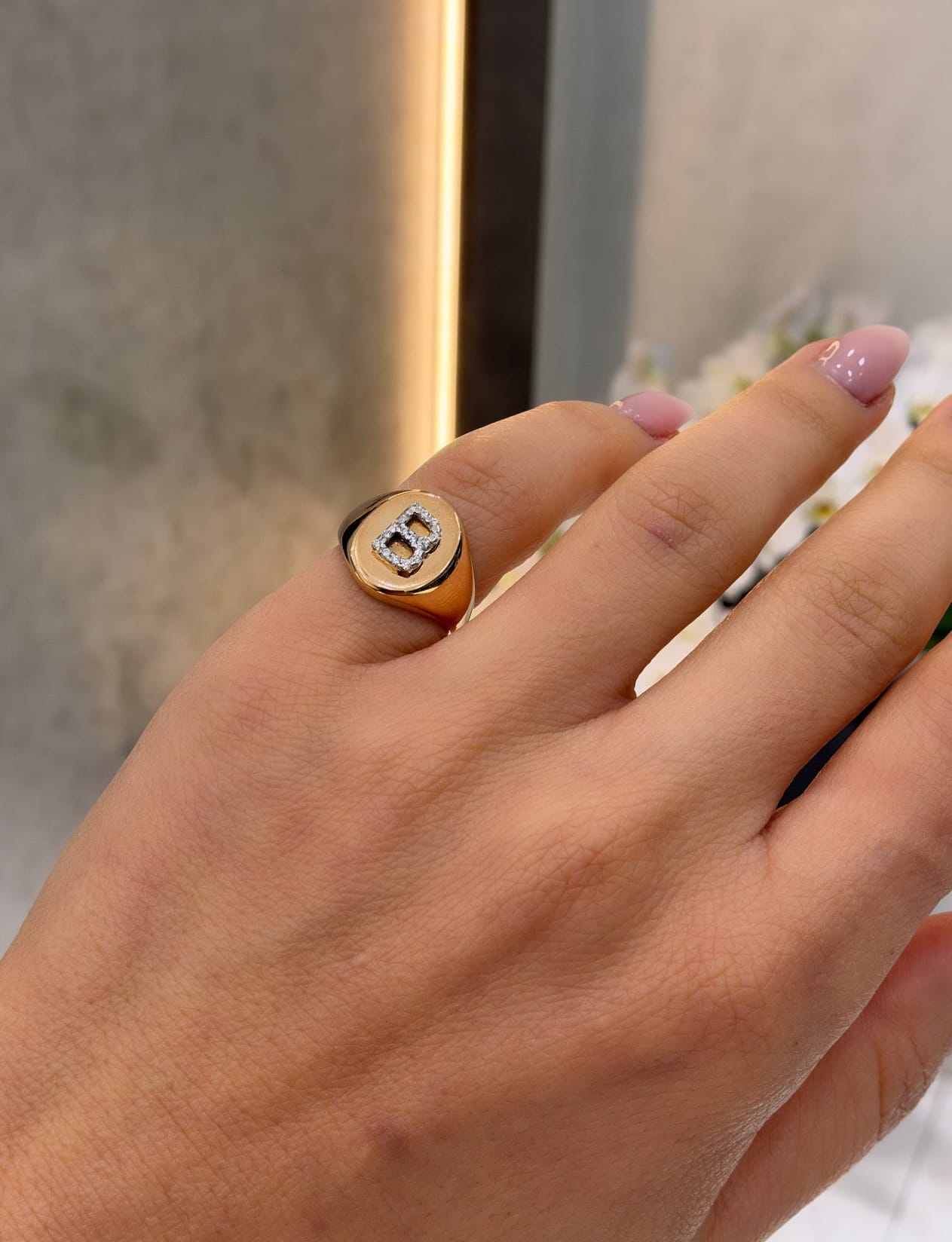 Pinky Signet Ring
