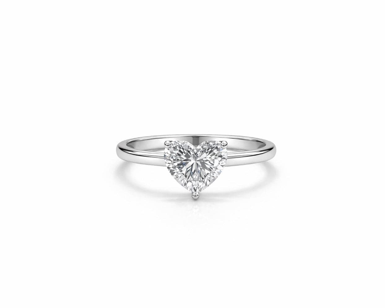 Plain Heart Solitaire LG