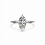 Plain Marquise Solitaire LG