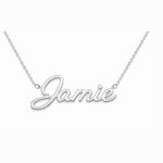 Plain Name Necklace
