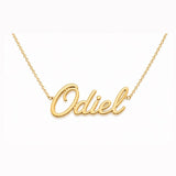 Plain Name Necklace