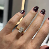 Plain Radiant Solitaire LG