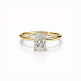 Plain Radiant Solitaire LG