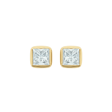 Princess Bezel Studs
