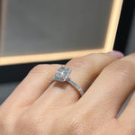 Radiant Halo Solitaire LG