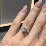 Radiant Halo Solitaire LG