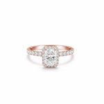 Radiant Halo Solitaire LG