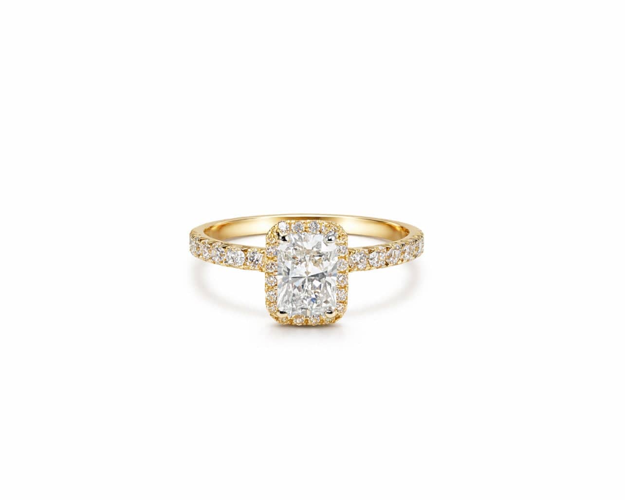 Radiant Halo Solitaire LG