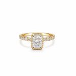 Radiant Halo Solitaire LG