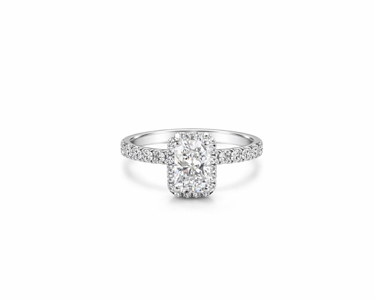 Radiant Halo Solitaire LG
