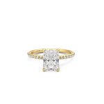 Radiant Shine Solitaire Ring